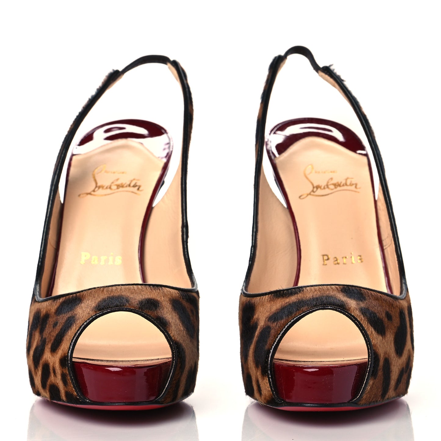 Calf Hair Leopard Very Prive 120 Pumps 38