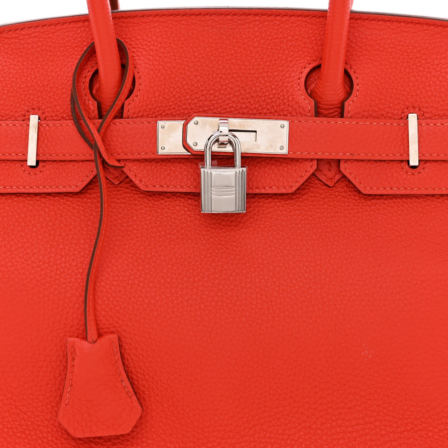 Hermes Togo Birkin 30 Capucine 8 of 12