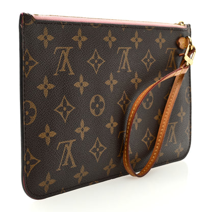 Louis Vuitton Monogram Neverfull MM GM Pochette Rose Ballerine 3 of 6