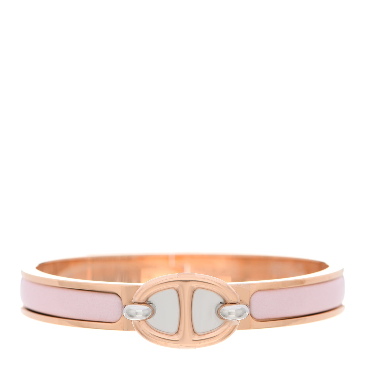 Enamel Mini Clic Chaine d'Ancre Bracelet PM Rose Candeur