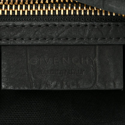 Givenchy Calfskin Crocodile Embossed Mini Pandora Black 6 of 10