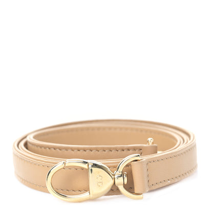 Christian Dior Lambskin Lady Dior Shoulder Strap Beige 1 of 3