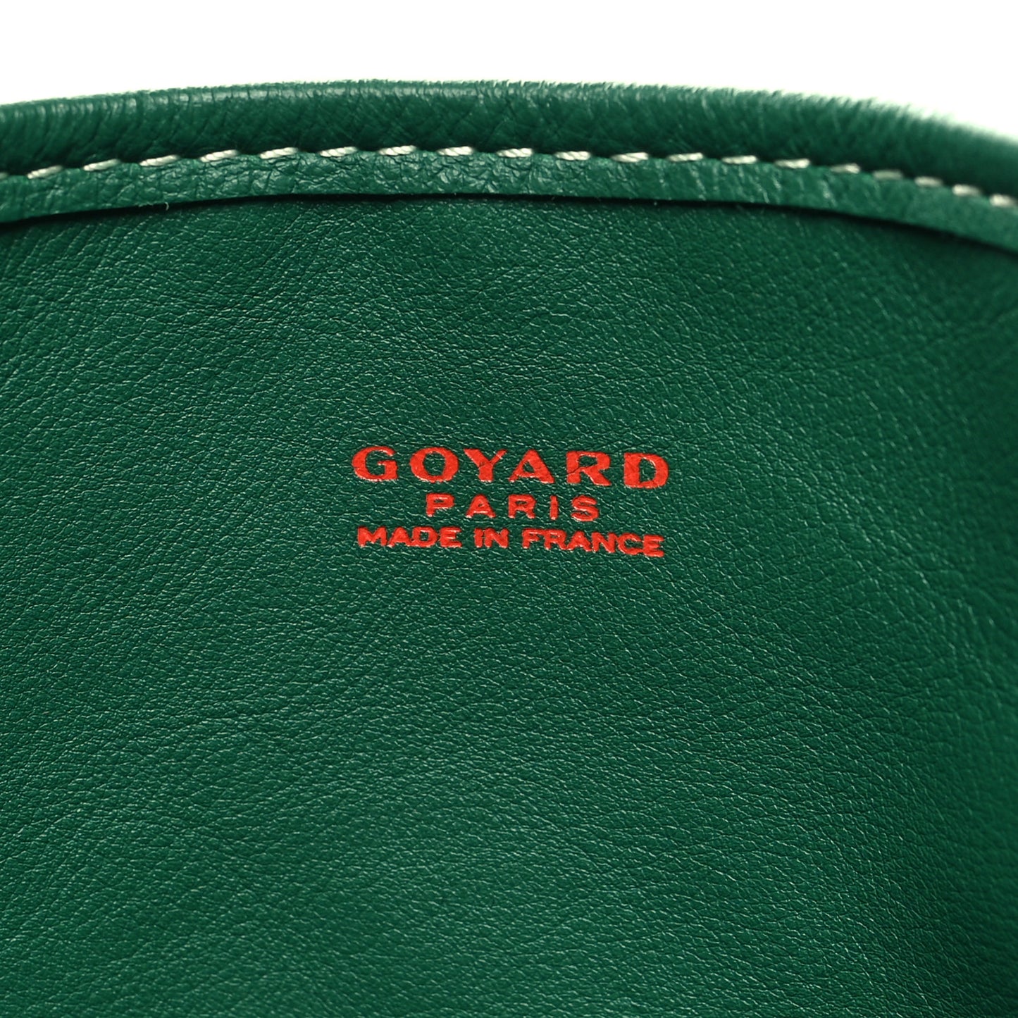 Goyardine Reversible Mini Anjou Green