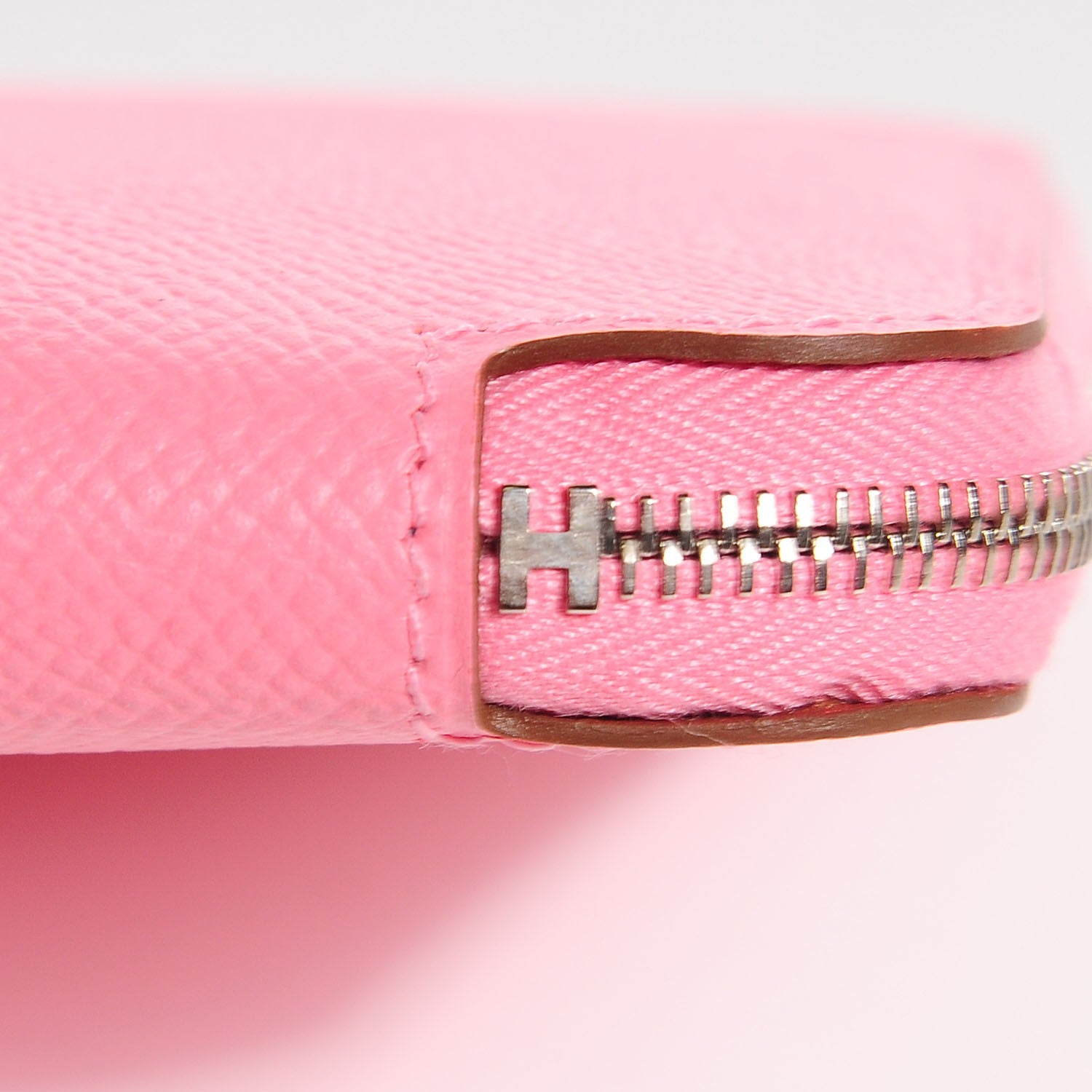 Hermes Epsom Silk'in Wallet Rose Confetti 10 of 12