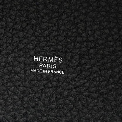 Hermes Taurillon Clemence Picotin Lock 18 PM Black 6 of 11