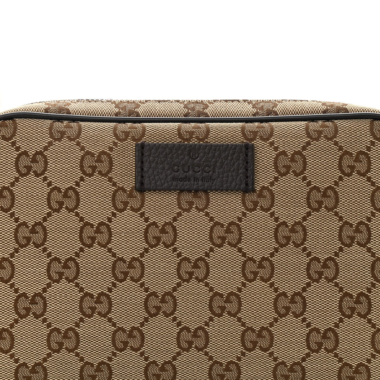 Monogram Belt Bag Dark Brown