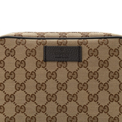 Gucci Monogram Belt Bag Dark Brown 9 of 11