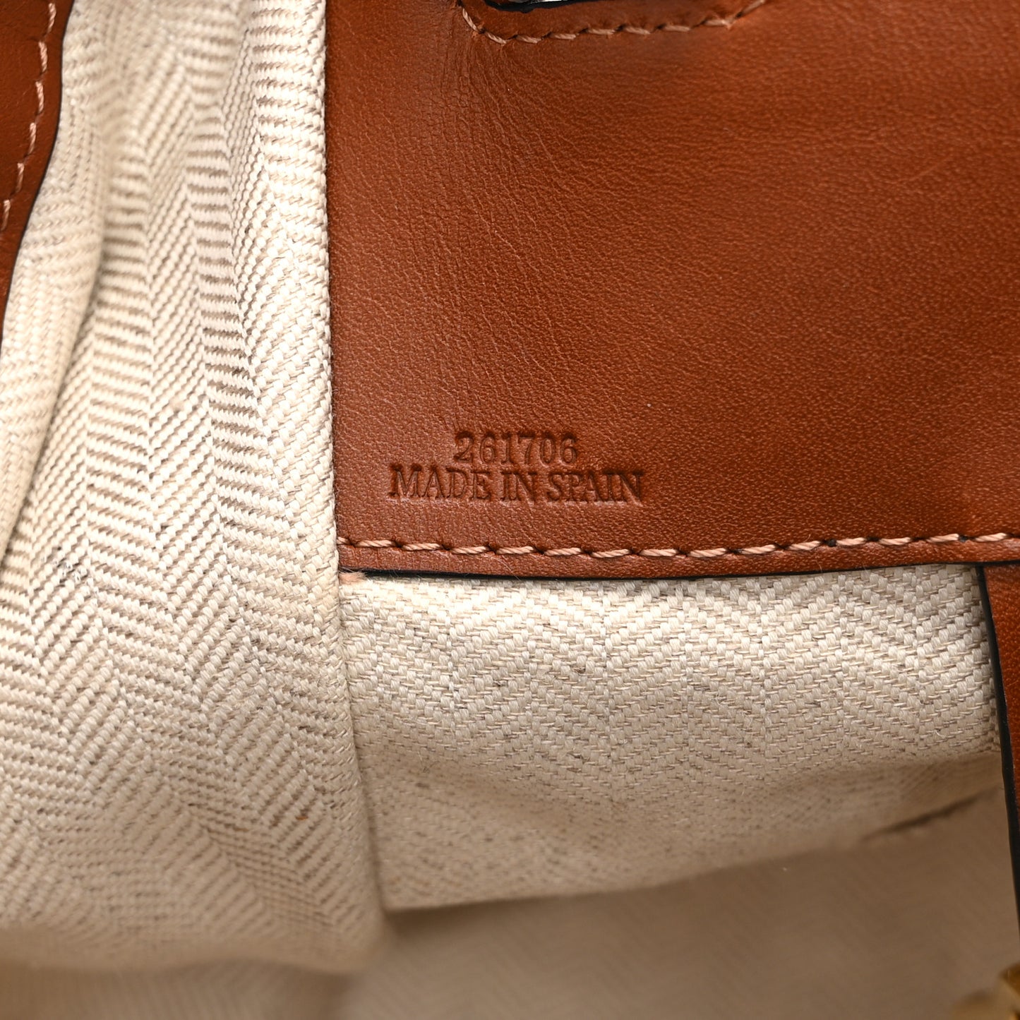 Grained Calfskin Small Hammock Shoulder Bag Tan