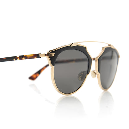 Christian Dior Metal Lambskin So Real Sunglasses Black 7 of 8