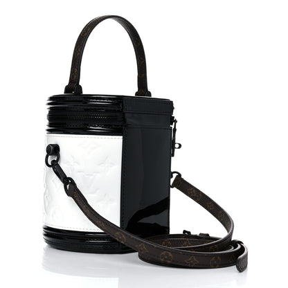 Louis Vuitton Monogram Patent Calfskin Cannes White 3 of 9