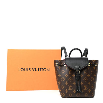 Louis Vuitton Monogram BB Montsouris NM Backpack Black 10 of 10