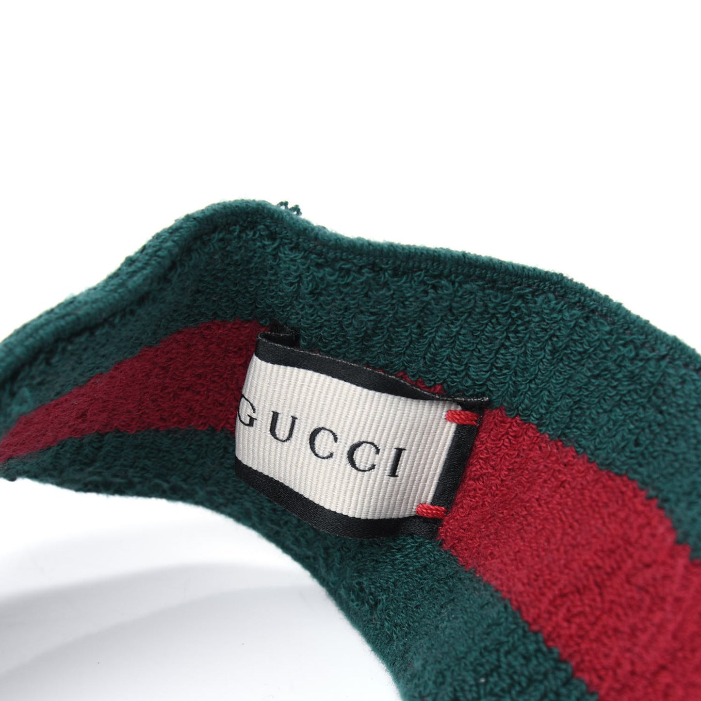 Vinyl Web Visor M Green Red