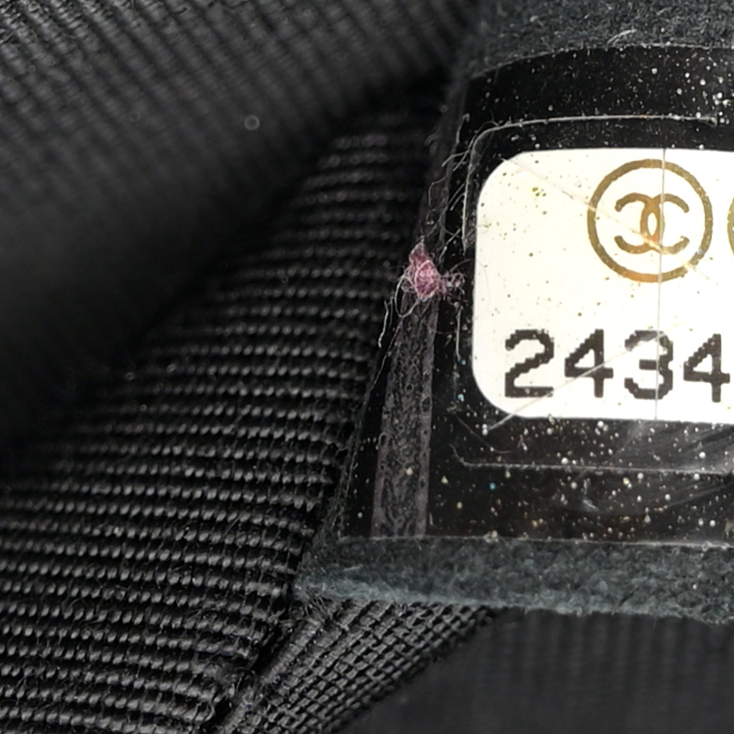 Calfskin Quilted XXL Travel Flap Bag Black