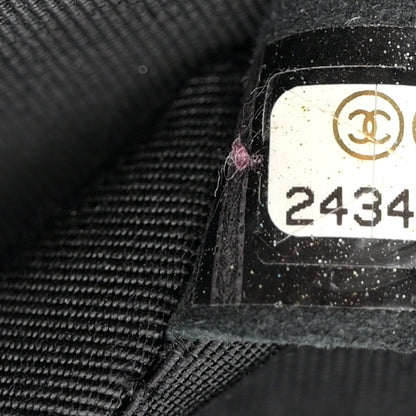Chanel Calfskin Quilted XXL Travel Flap Bag Black 6 of 15