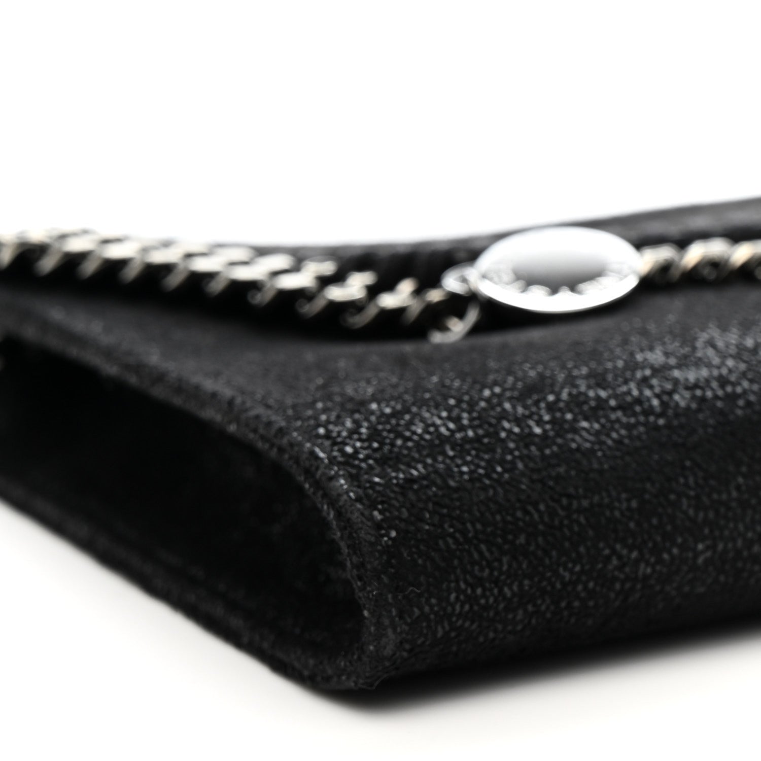 Stella McCartney Shaggy Deer Mini Falabella Crossbody Bag Black 8 of 11