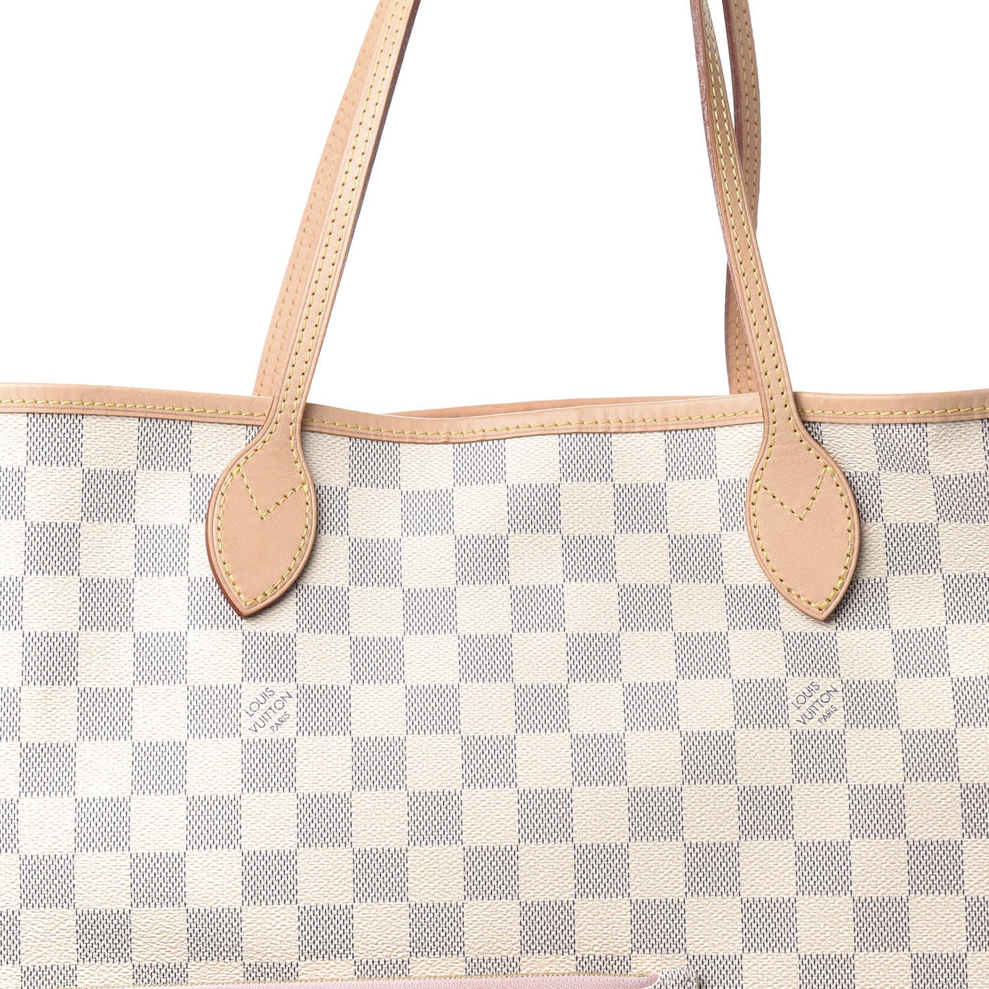 Damier Azur Neo Neverfull GM Rose Ballerine