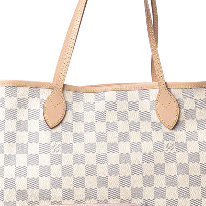 Louis Vuitton Damier Azur Neo Neverfull GM Rose Ballerine 9 of 12