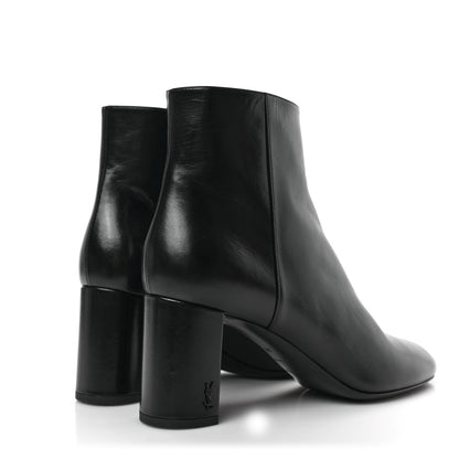 Saint Laurent Nappa Vendome Loulou Ankle Zip Boot 41 Black 4 of 7
