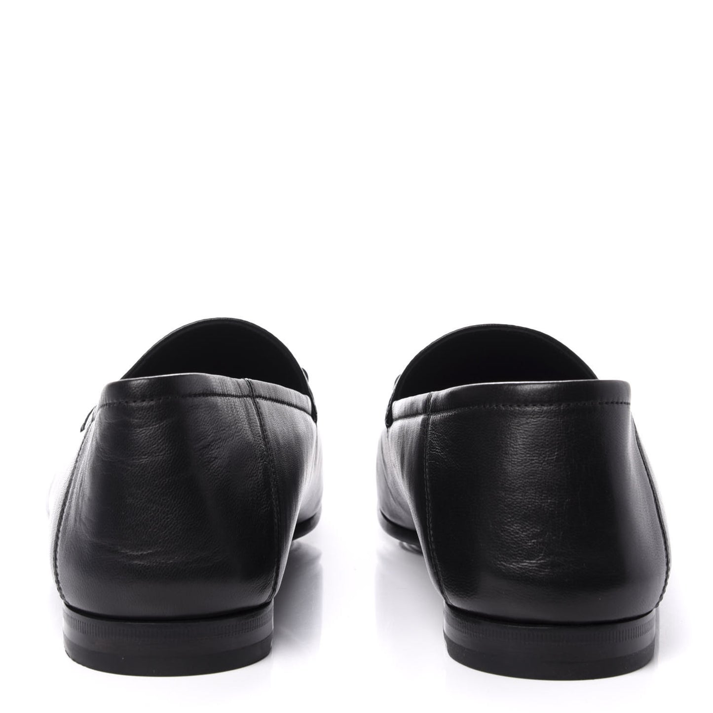 Lambskin Kingsnake Embroidered Mens Brixton Horsebit Loafers 9.5 Black