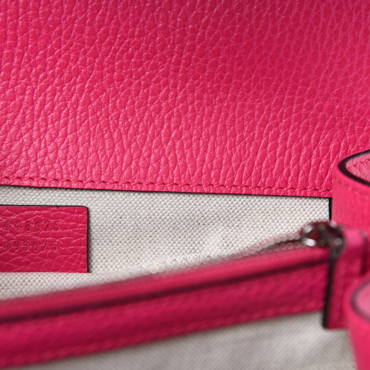 Gucci Dollar Calfskin Crystal Web Medium Dionysus Bamboo Top Handle Bag Box Pink Black Diamond 12 of 13