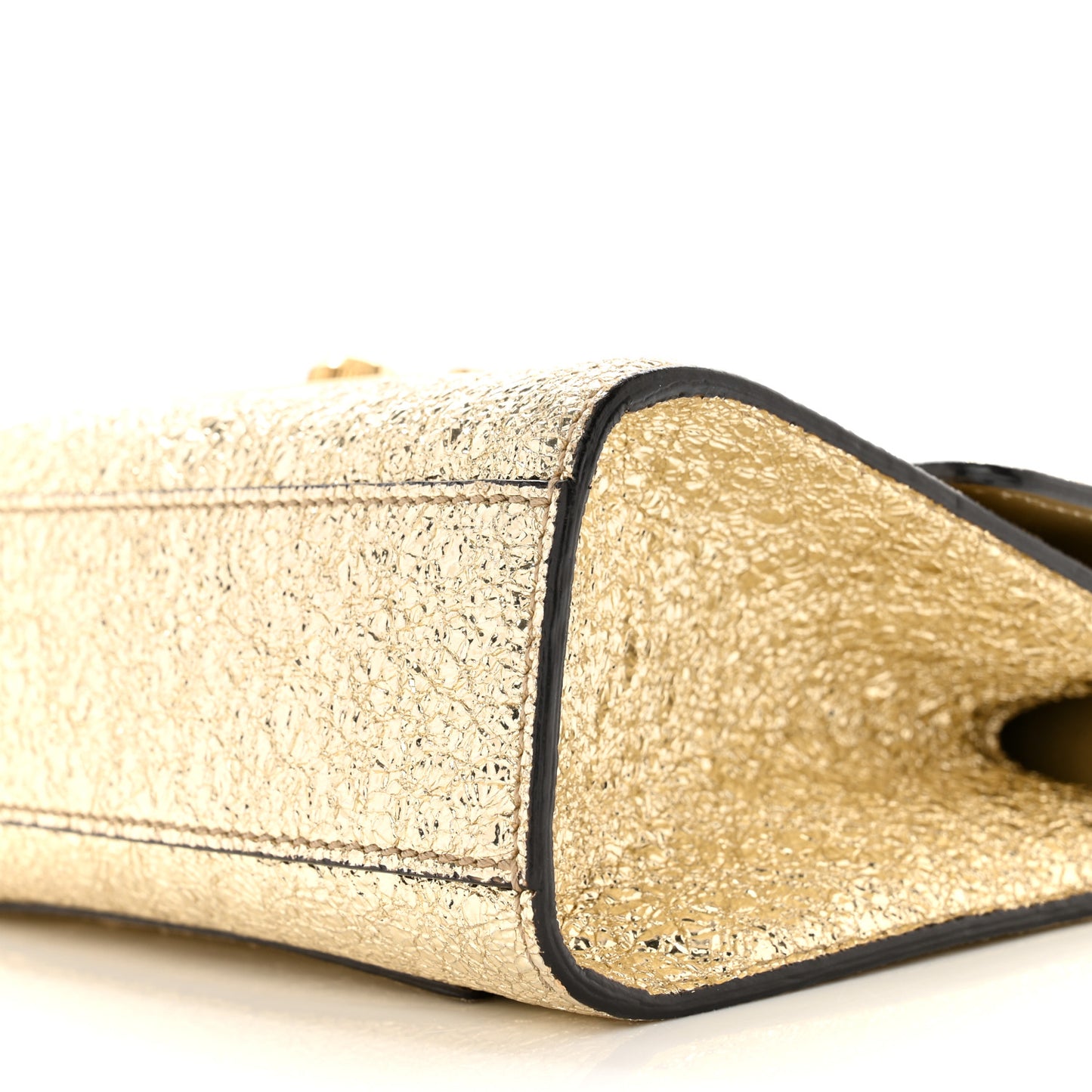 Galassia Small Padlock Shoulder Bag Platino
