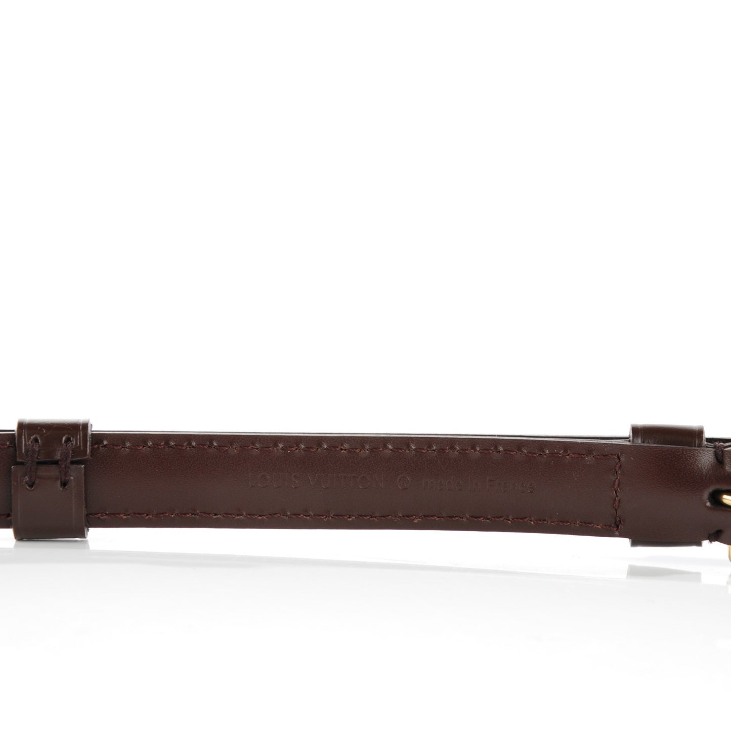 Calfskin 16mm Adjustable Shoulder Strap Brown