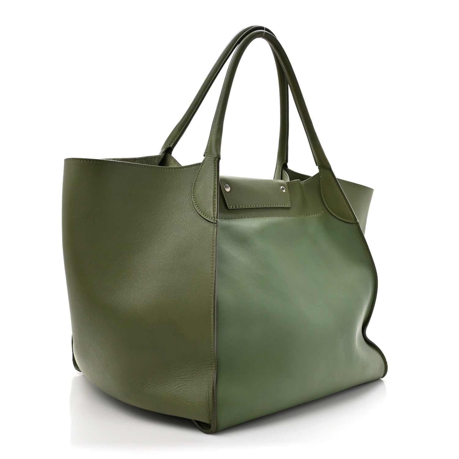 Celine Smooth Calfskin Medium Big Bag Green 3 of 17