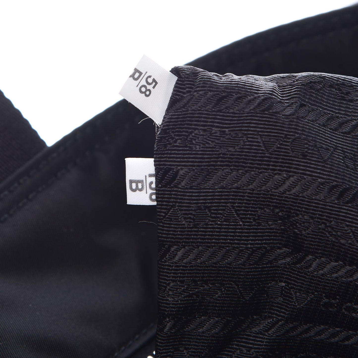 Nylon Vela Baby Bag Black