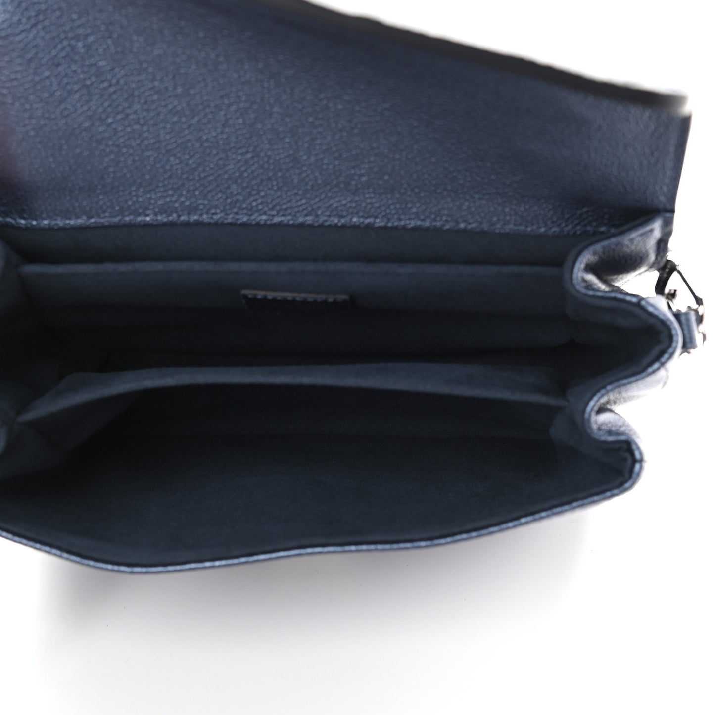 Metallic Empreinte Monogram Giant Pochette Metis Navy Nacre