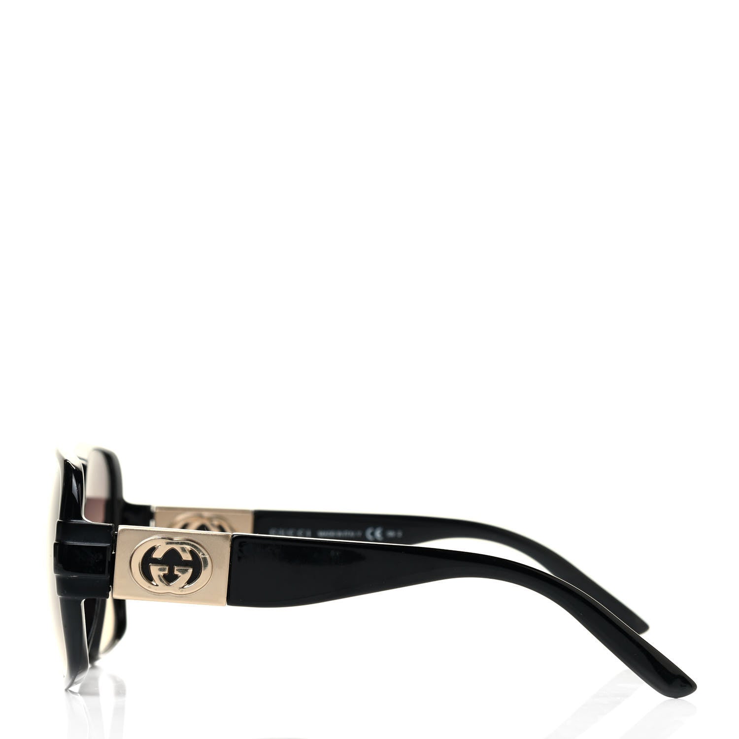 Gucci Acetate Oversize Square Frame Sunglasses GG3170 Black 3 of 7