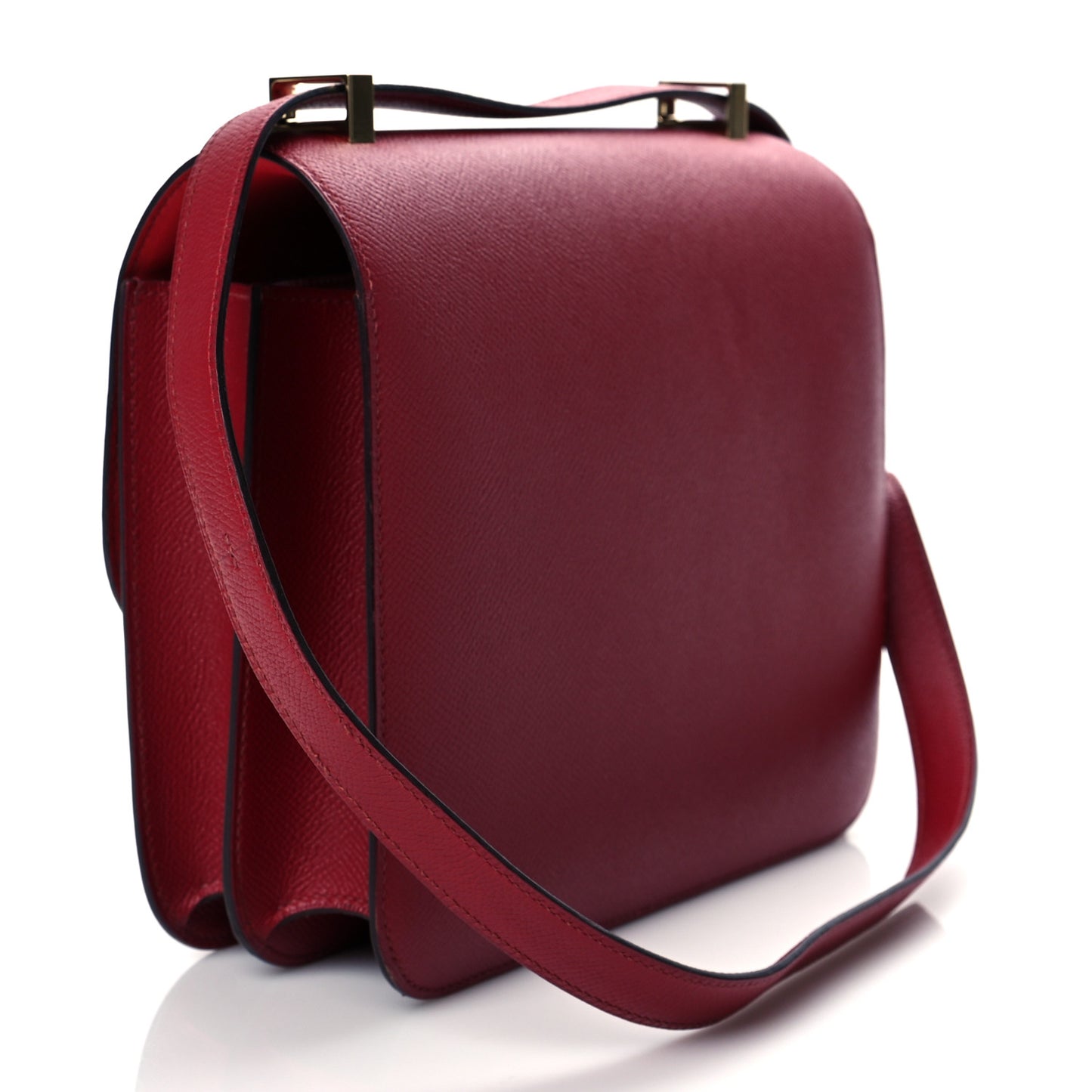 Epsom Enamel Constance 24 Rouge Grenat