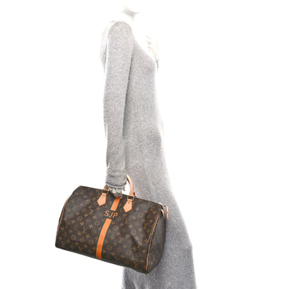 Louis Vuitton Monogram My LV Heritage Speedy 40 Orange Green 2 of 11
