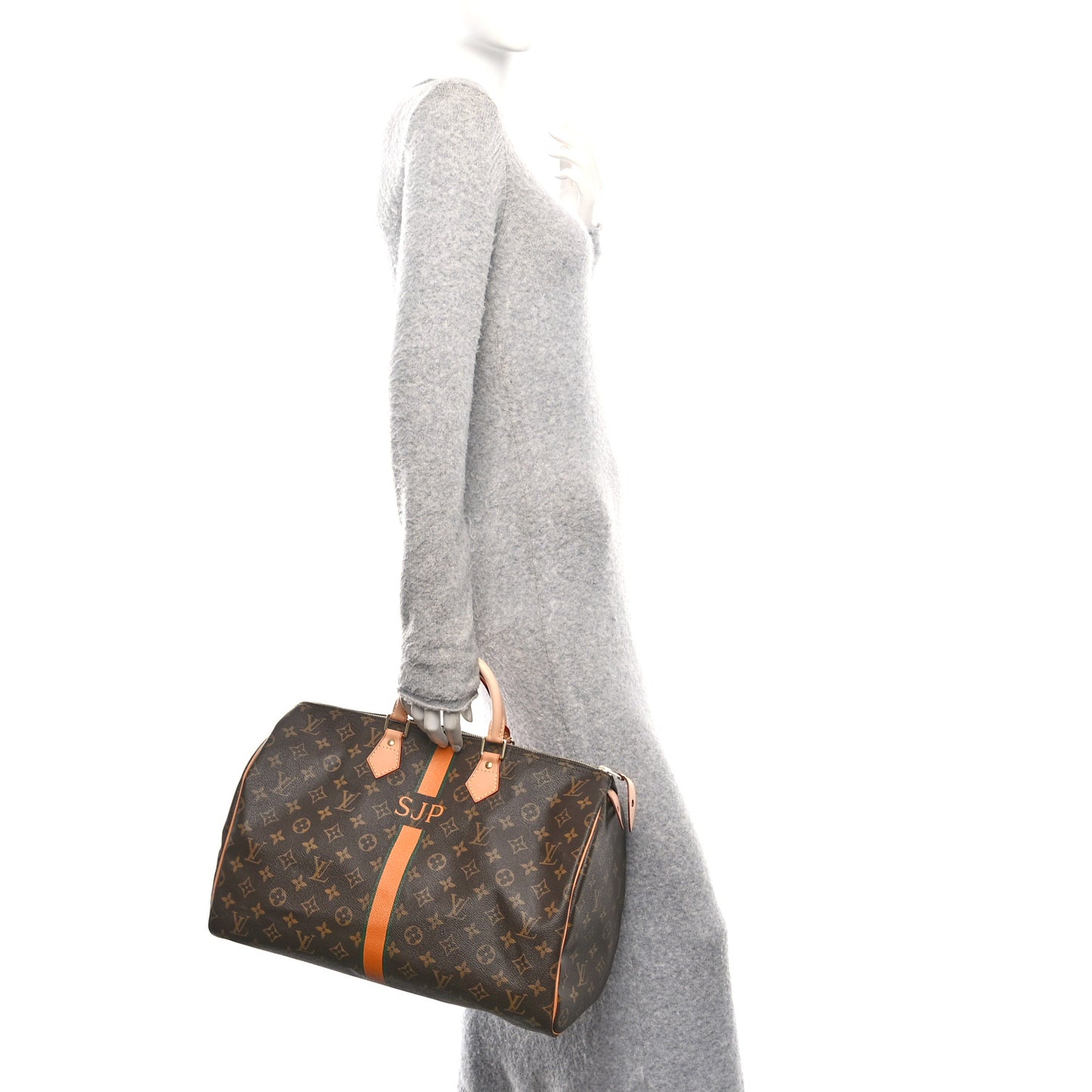 Monogram My LV Heritage Speedy 40 Orange Green
