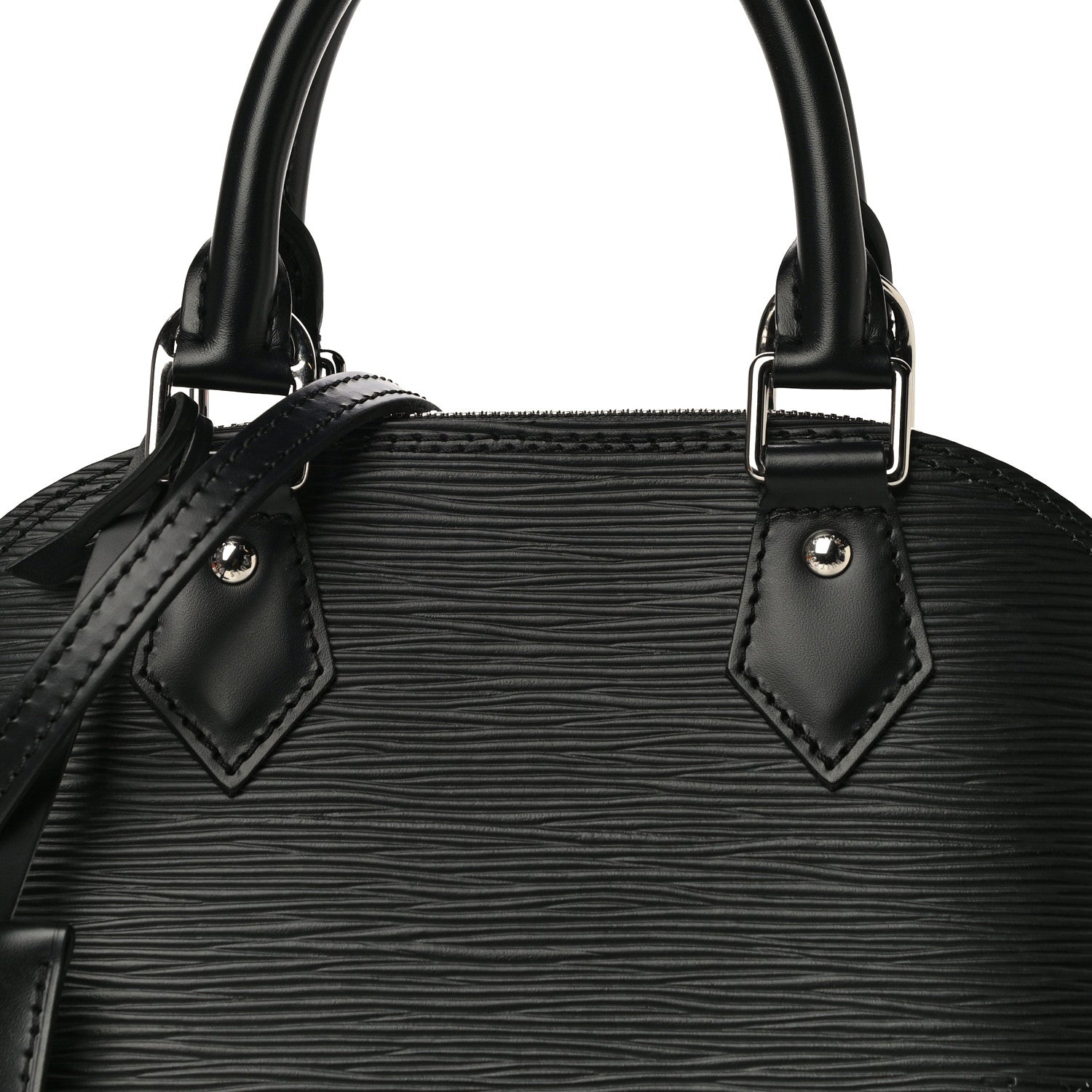 Louis Vuitton Epi Alma BB Black 7 of 11