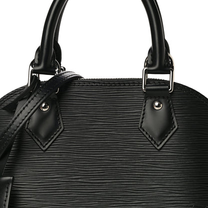 Louis Vuitton Epi Alma BB Black 7 of 11