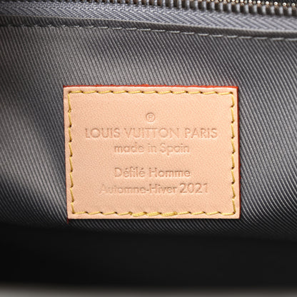 Louis Vuitton Monogram Mirror Sac Plat NM Silver 6 of 8