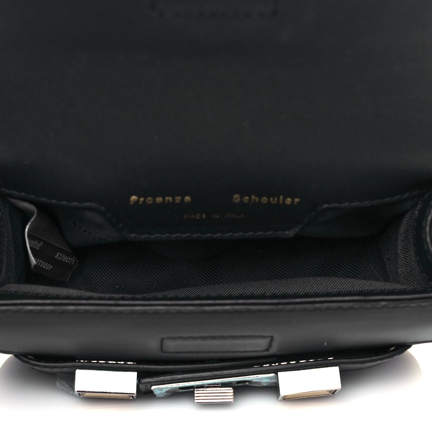 Proenza Schouler Calfskin Micro PS11 Belt Bag Black 5 of 13