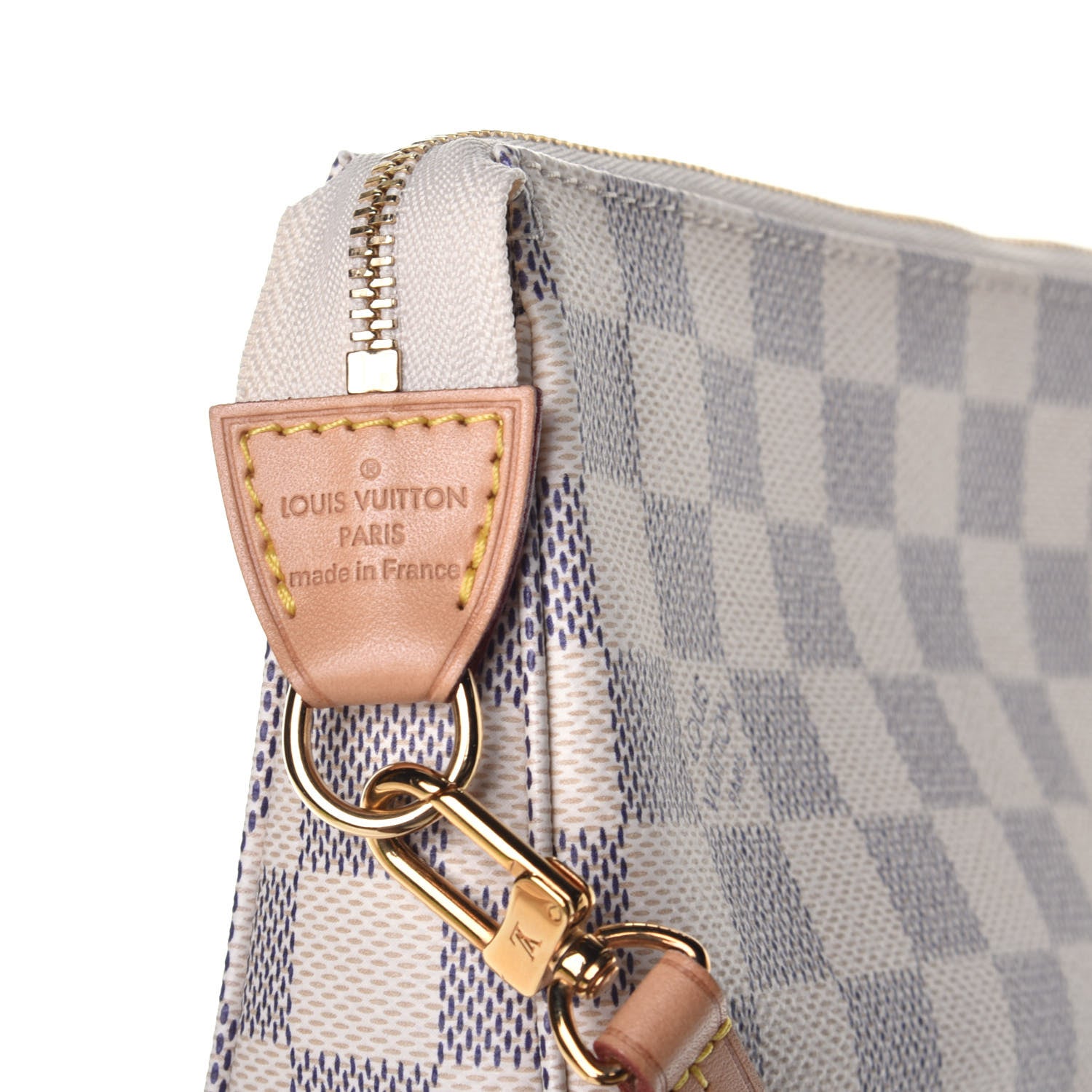 Louis Vuitton Damier Azur Pochette Accessories NM 7 of 10