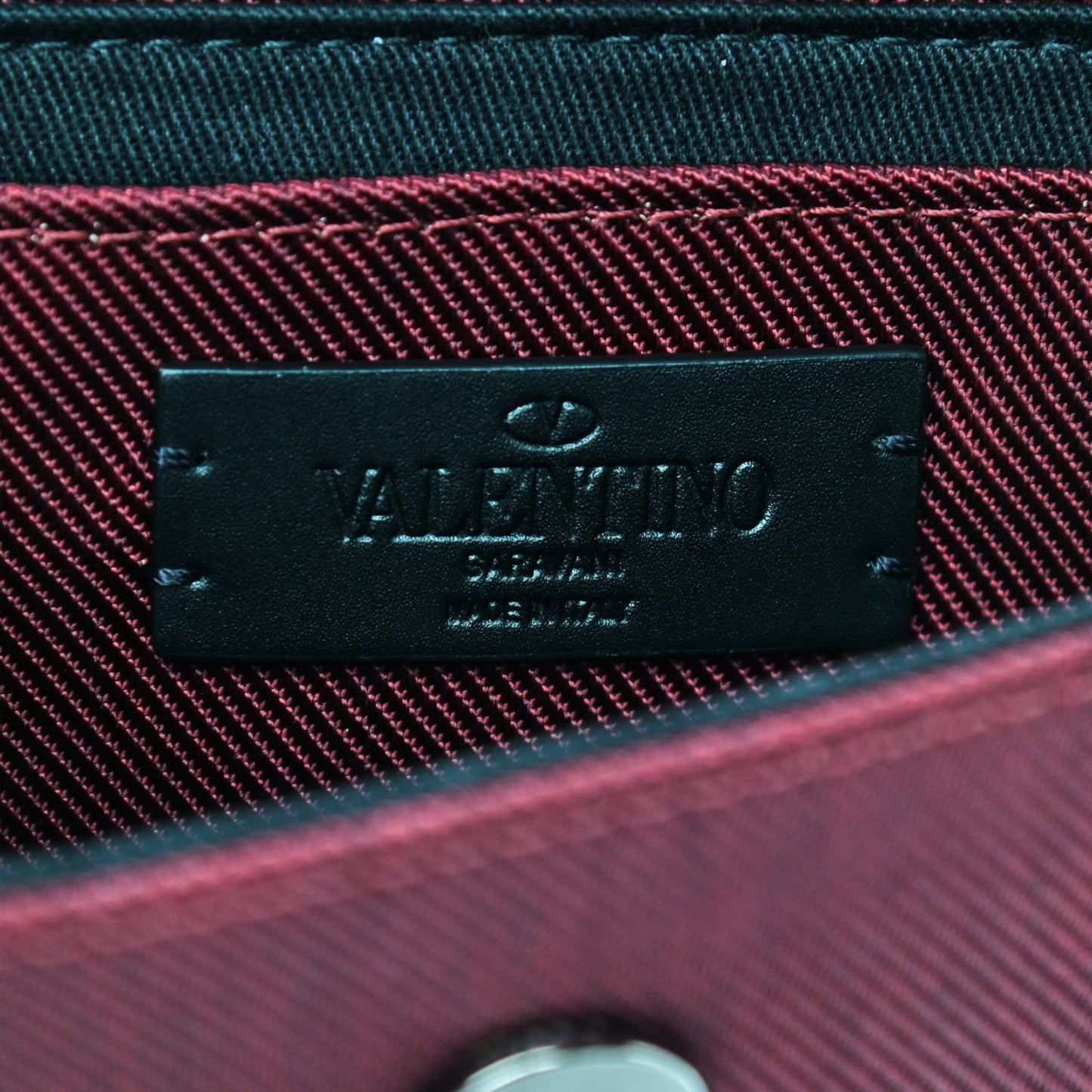 Nylon Supervee Belt Bag Dark Red