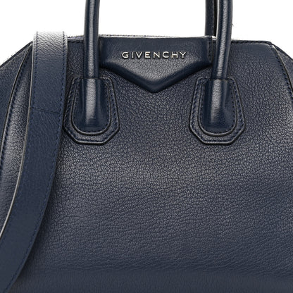 Givenchy Sugar Goatskin Mini Antigona Navy 7 of 9