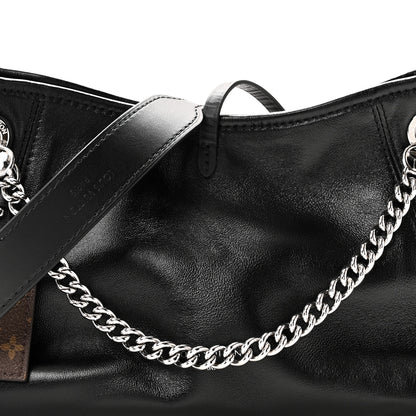 Louis Vuitton Lambskin CarryAll Vibe BB Black 7 of 9