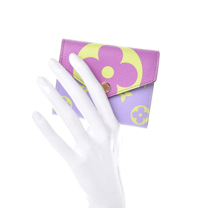 Louis Vuitton Monogram Giant Zoe Wallet Pink Lilac 2 of 6
