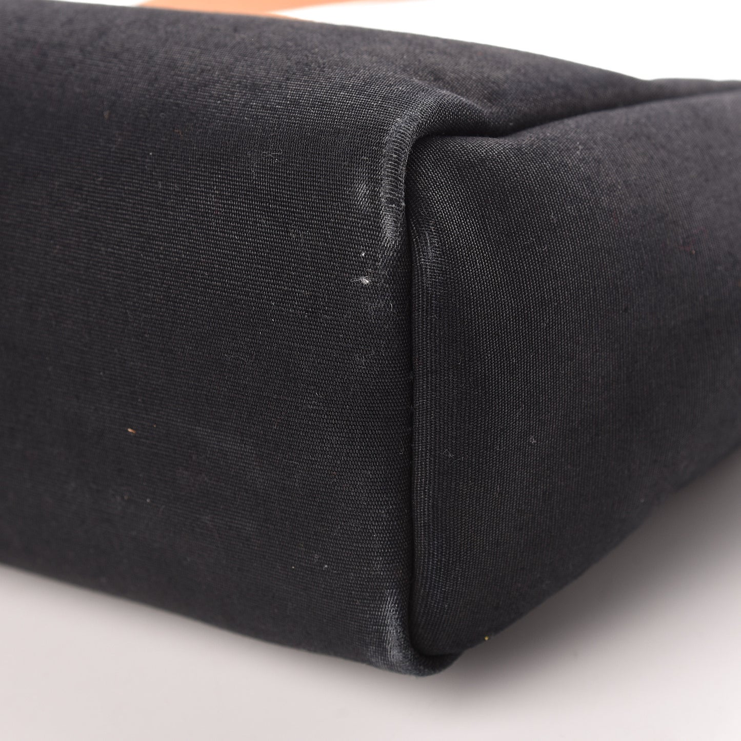 Toile Vache Calfskin Herbag PM 30 Black Natural
