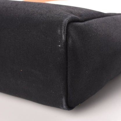 Hermes Toile Vache Calfskin Herbag PM 30 Black Natural 11 of 23