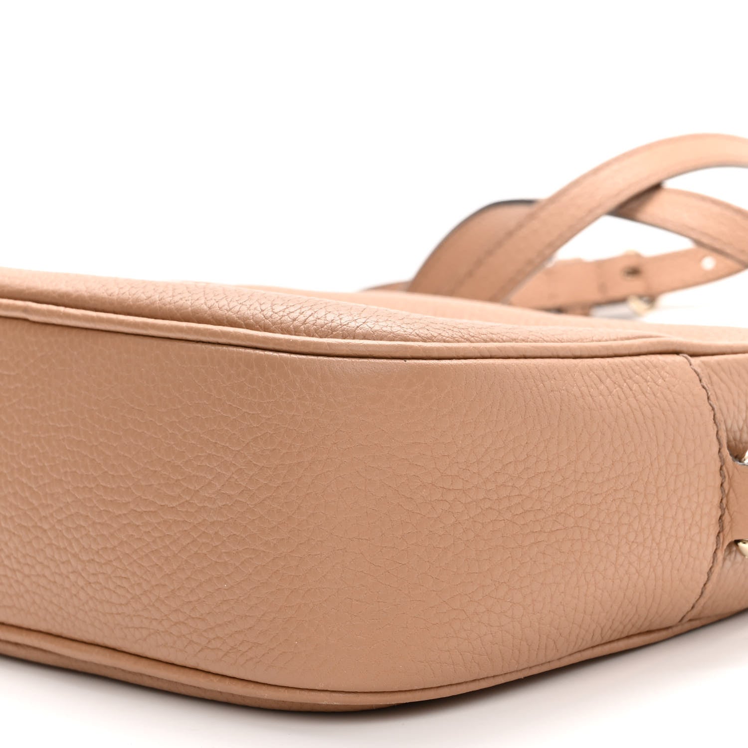 Gucci Pebbled Calfskin Small Soho Disco Bag Camelia 10 of 10