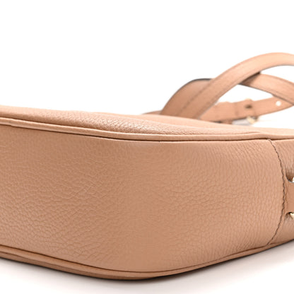 Gucci Pebbled Calfskin Small Soho Disco Bag Camelia 10 of 10