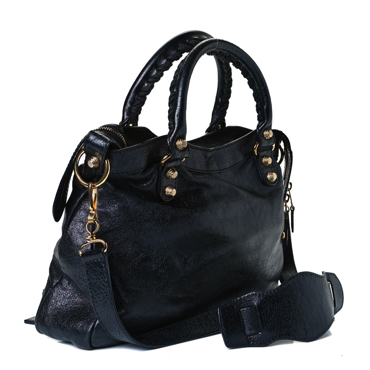 Balenciaga Agneau Giant 12 Gold Hardware Town Black 3 of 15