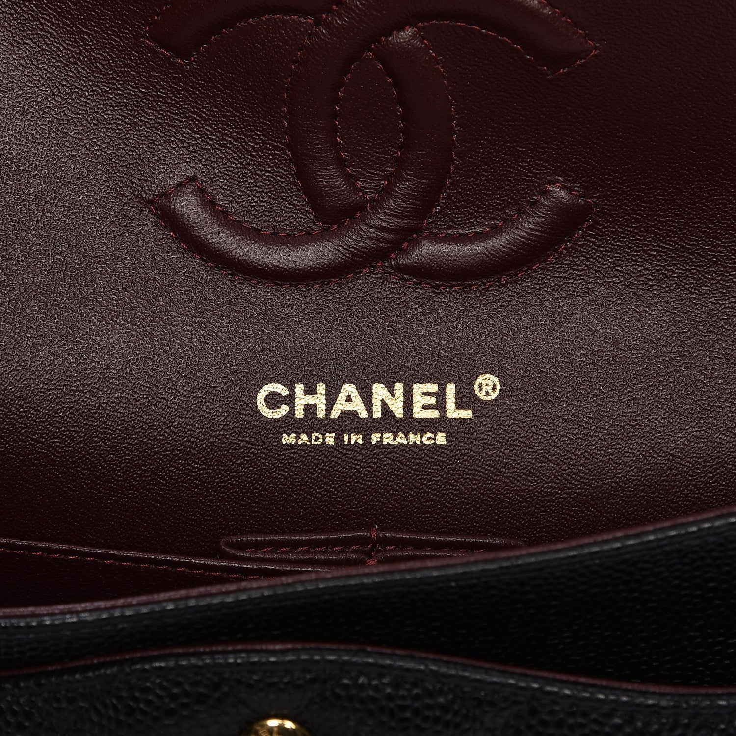 Chanel Caviar Quilted Medium Double Flap Black 6 of 8