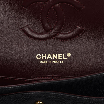 Chanel Caviar Quilted Medium Double Flap Black 6 of 8
