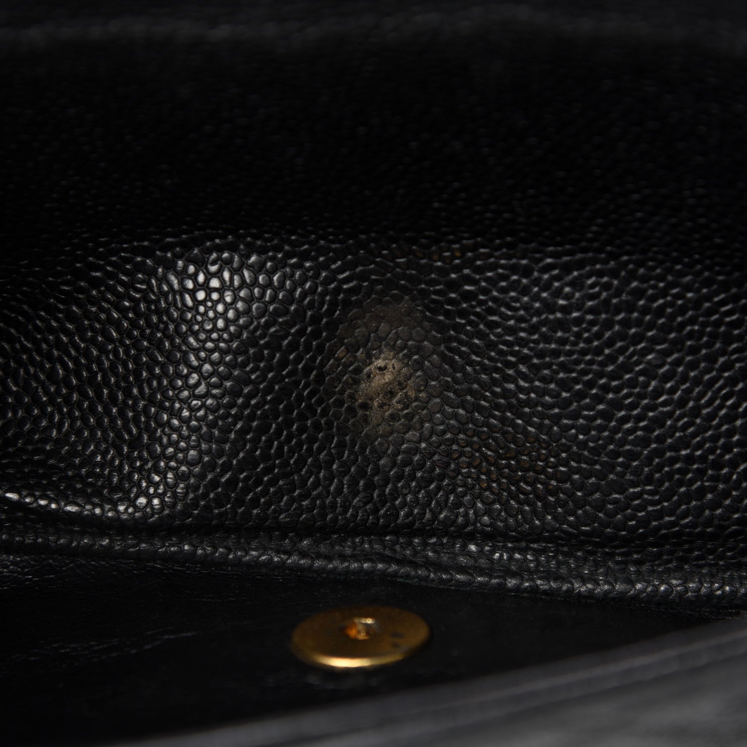 Chanel Caviar Quilted Medium Double Flap Black 11 of 13